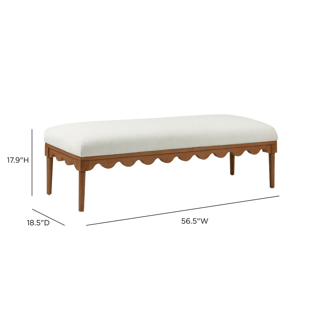 Oodle 56.5 Performance Vegan Mohair Bench