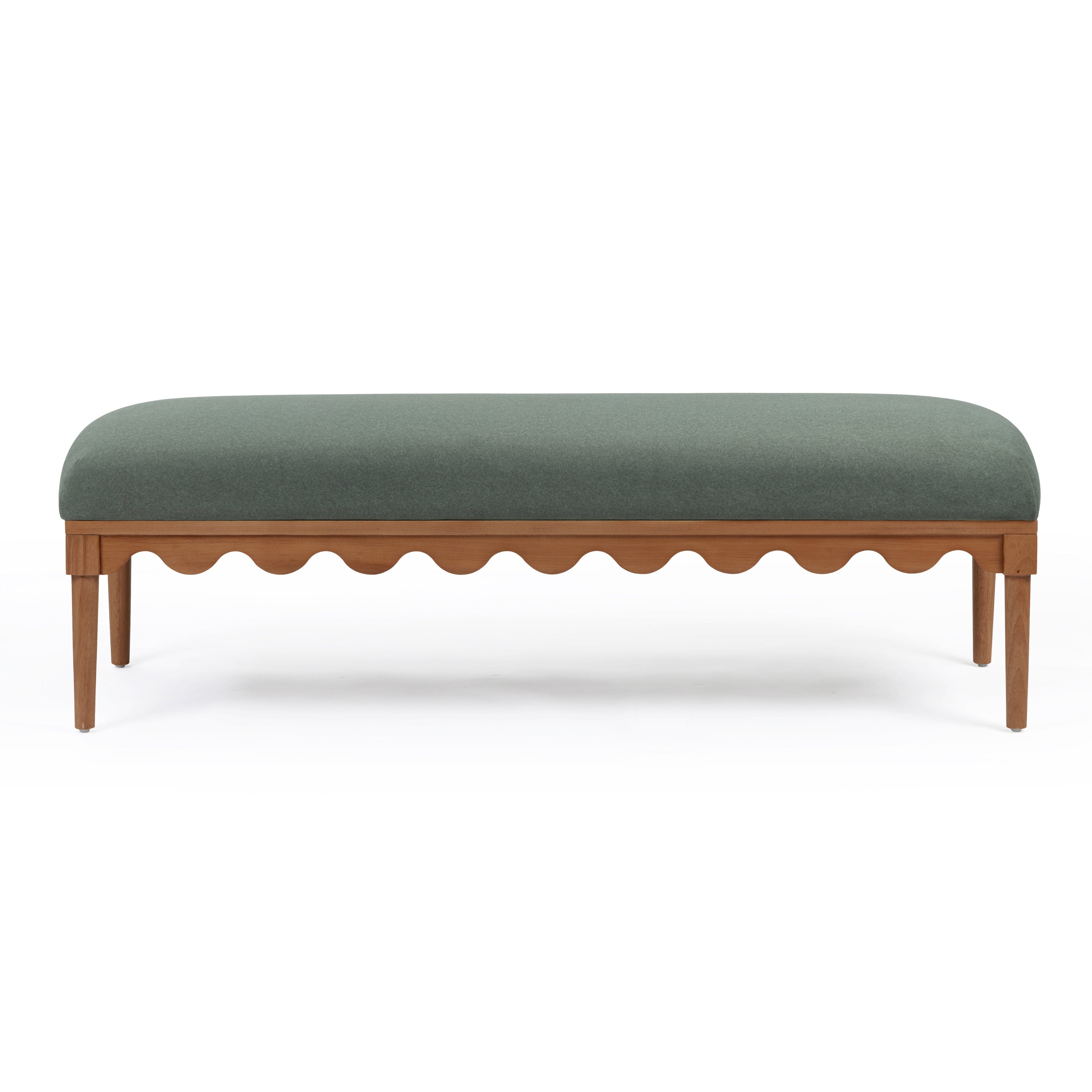 Oodle 56.5 Performance Vegan Mohair Bench